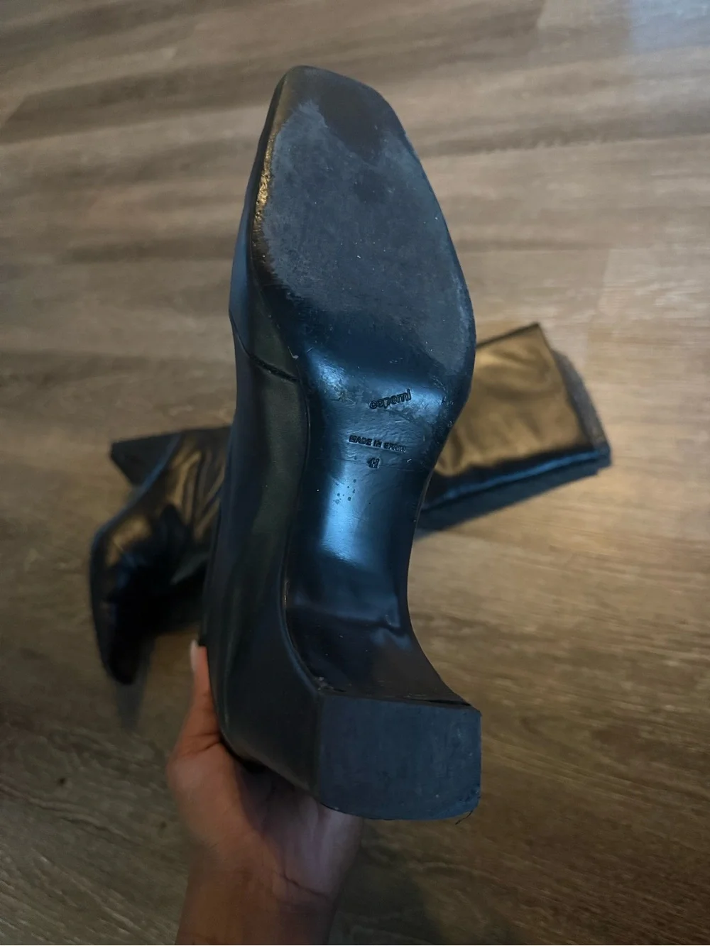 Coperni Bridge square toe boots